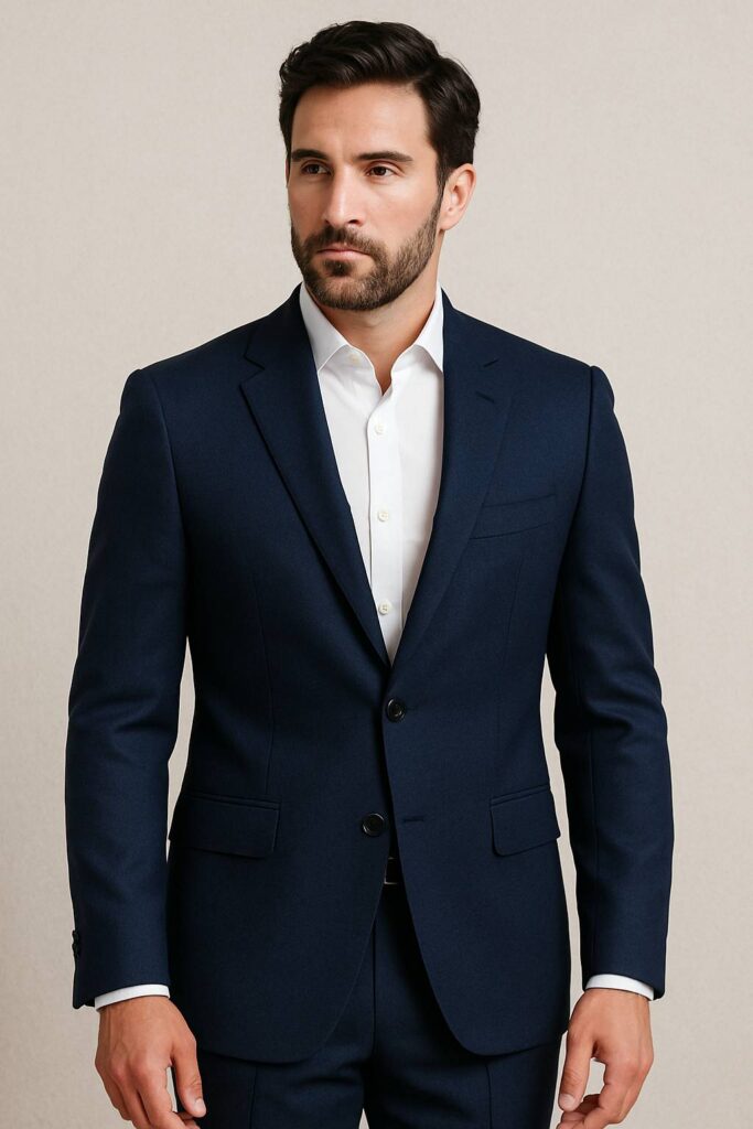 12 مورد از انواع کت تک مردانه که باید داشته باشید 14 کت بلیزر مردانه با یقه کلاسیک