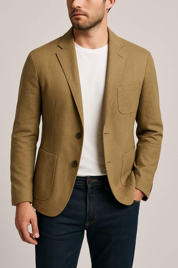 12 مورد از انواع کت تک مردانه که باید داشته باشید 2 کت اسپرت مردانه