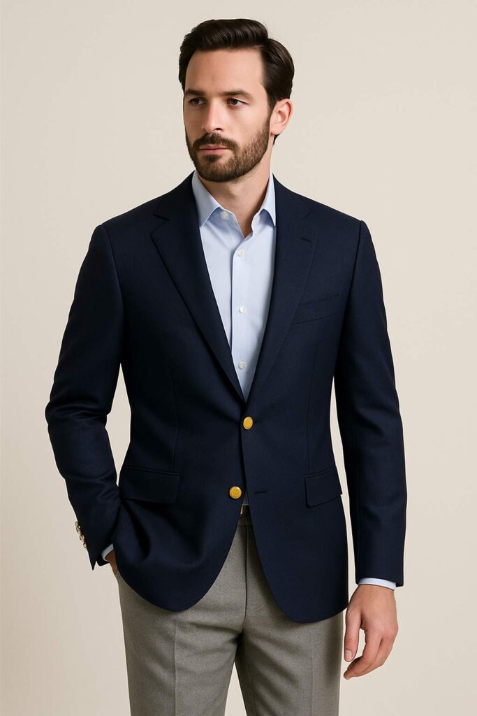 12 مورد از انواع کت تک مردانه که باید داشته باشید 3 کت بلیزر مردانه