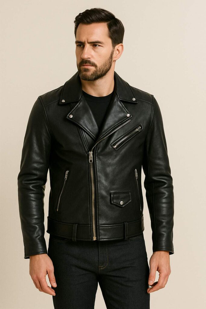 12 مورد از انواع کت تک مردانه که باید داشته باشید 5 کت چرم مردانه