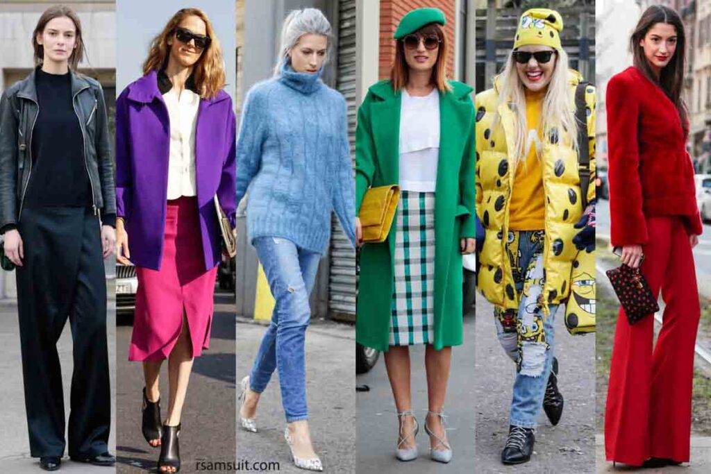 شناخت رنگ‌ها در طراحی لباس