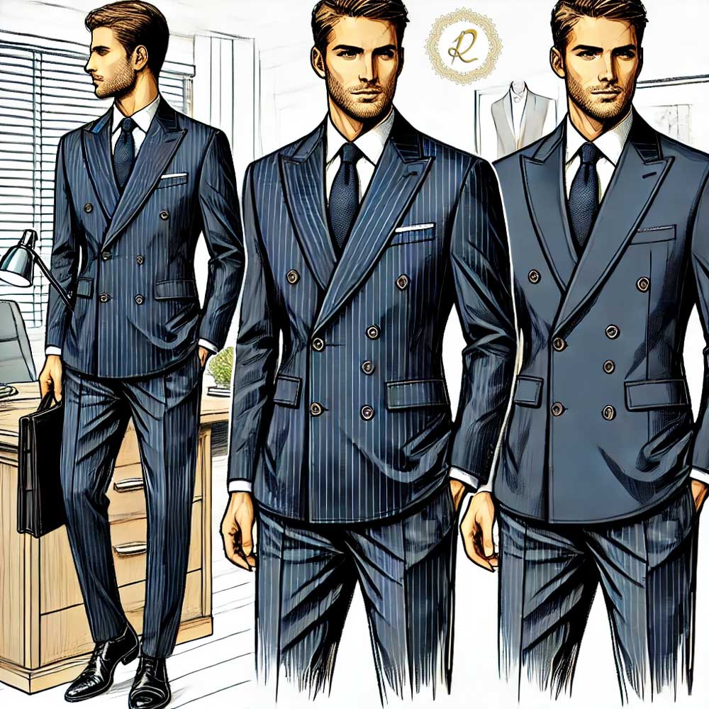 انتخاب کت شلوار مردانه رسمی برای محل کار