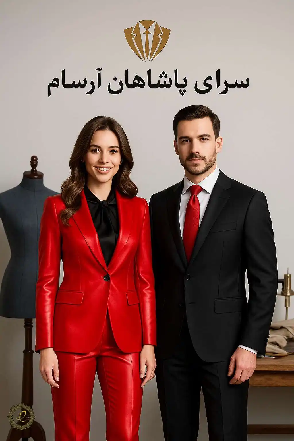 مدلهای جدید کت و شلوار زنانه مجلسی در سال 1404 3 سرای پادشاهان آرسام با دوخت تخصصی کت و شلوار زنانه و مردانه