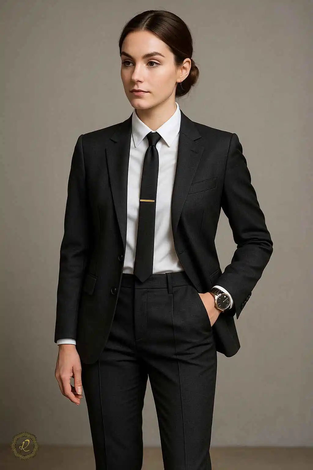 راهنمای ست کردن کت و شلوار زنانه با اکسسوری 3 ترکیب استایل مردانه با کت و شلوار زنانه برای ظاهری خاص