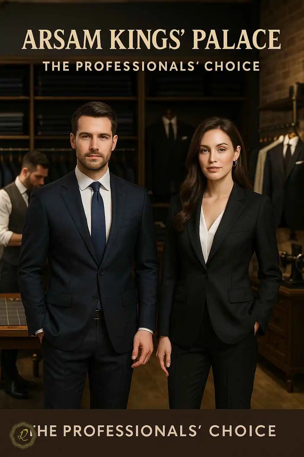 راهنمای ست کردن کت و شلوار زنانه با اکسسوری 4 کارگاه خیاطی سرای پادشاهان آرسام و کت و شلوار حرفهای زنونه و مردونه شیک فیت تن