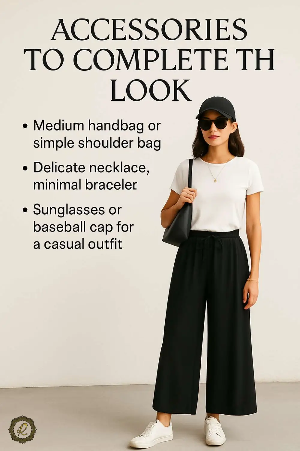 مدلهای شلوار دامنی (پالازو) و روش ست کردن با استایلهای ۱۴۰۴ 10 اکسسوریهای شیک مناسب ست با شلوار پالازو