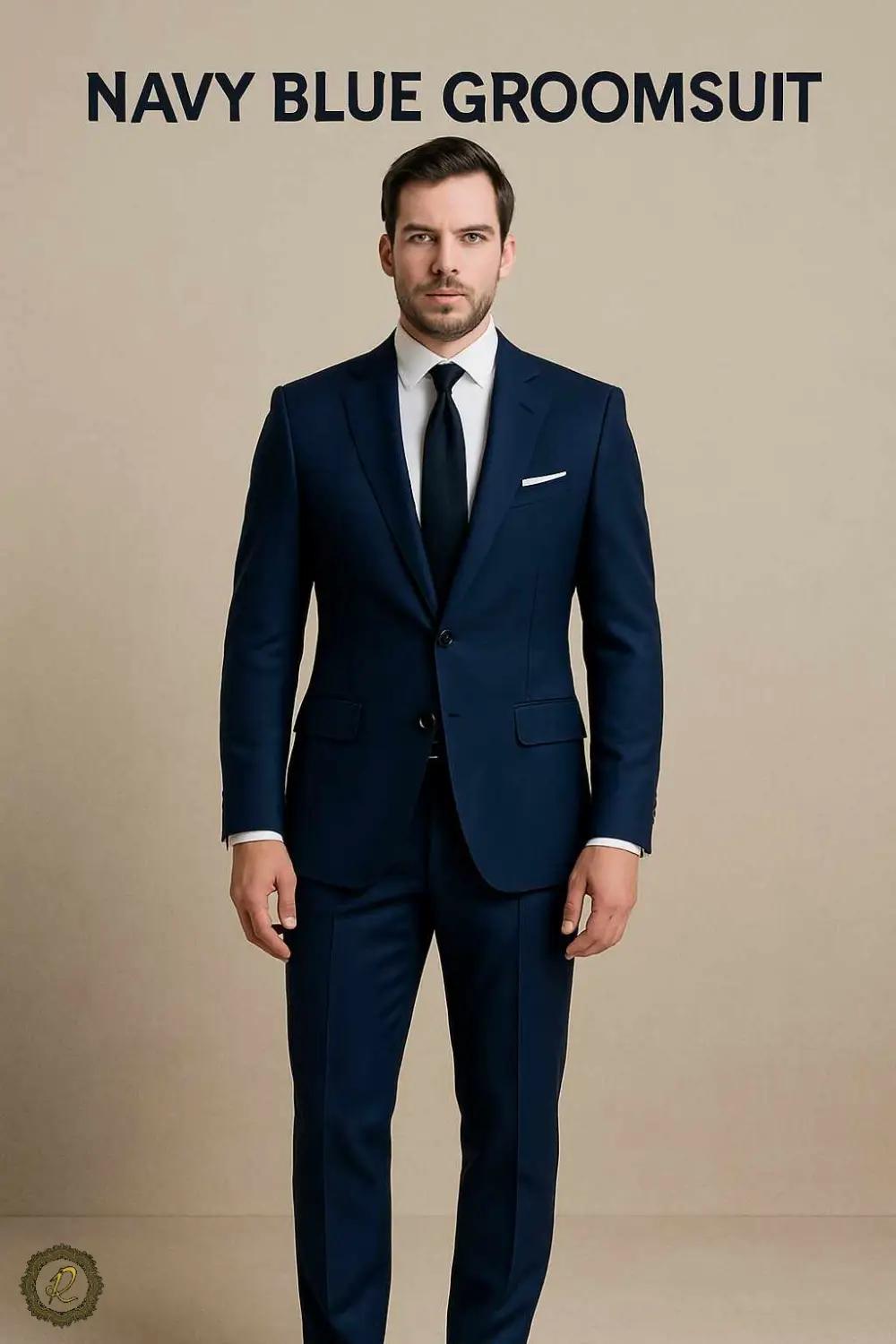 ترندهای کتوشلوار دامادی در سال ۱۴۰۴؛ چه رنگهایی در مراسمها میدرخشند؟ 2 آبی نیلی؛ انتخابی خاص برای دامادهای امروزی