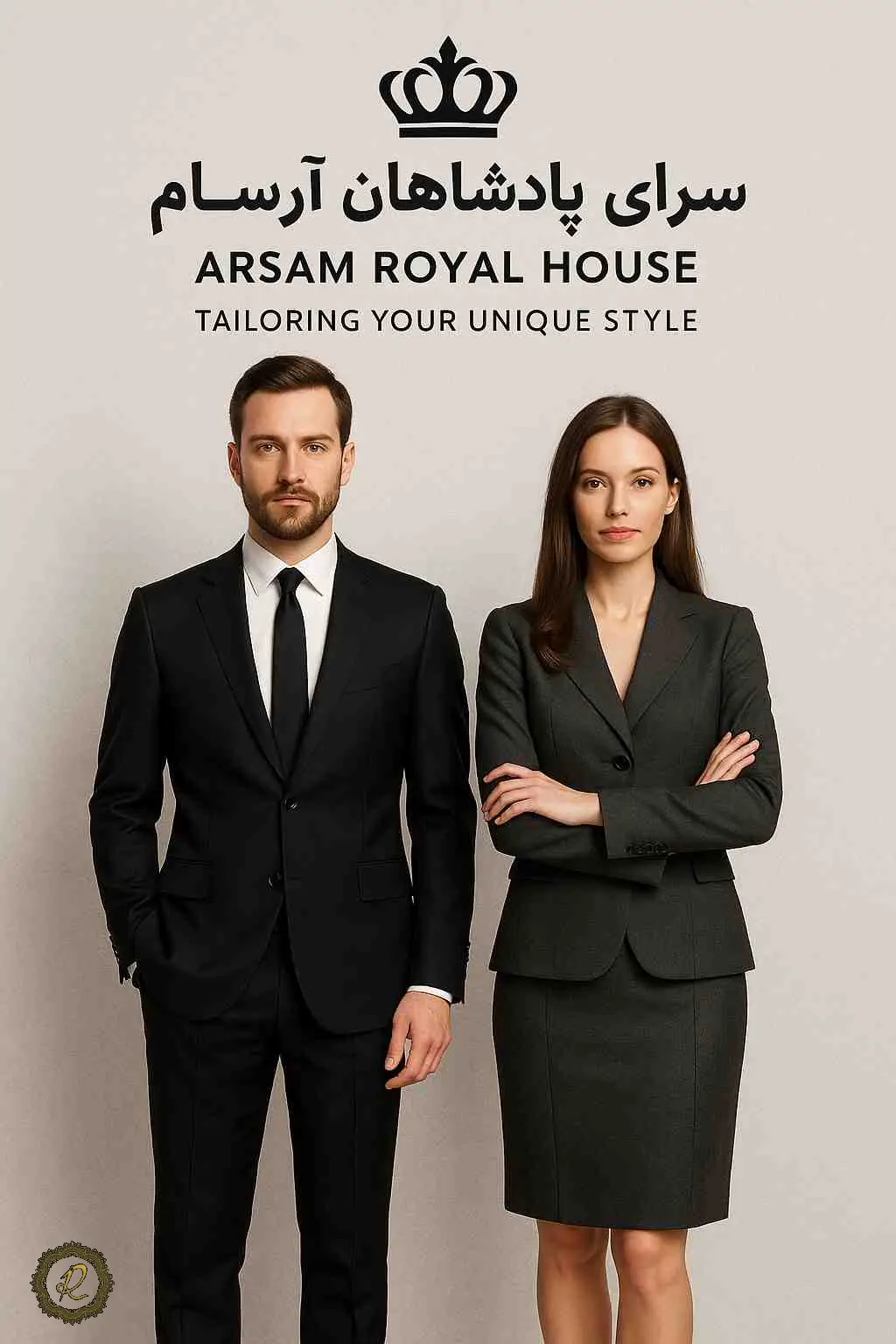 اصول لباس پوشیدن خانم های لاغر 2 دوخت کت شلوار با طراحی اختصاصی برای خانمها و آقایان شیکپوش