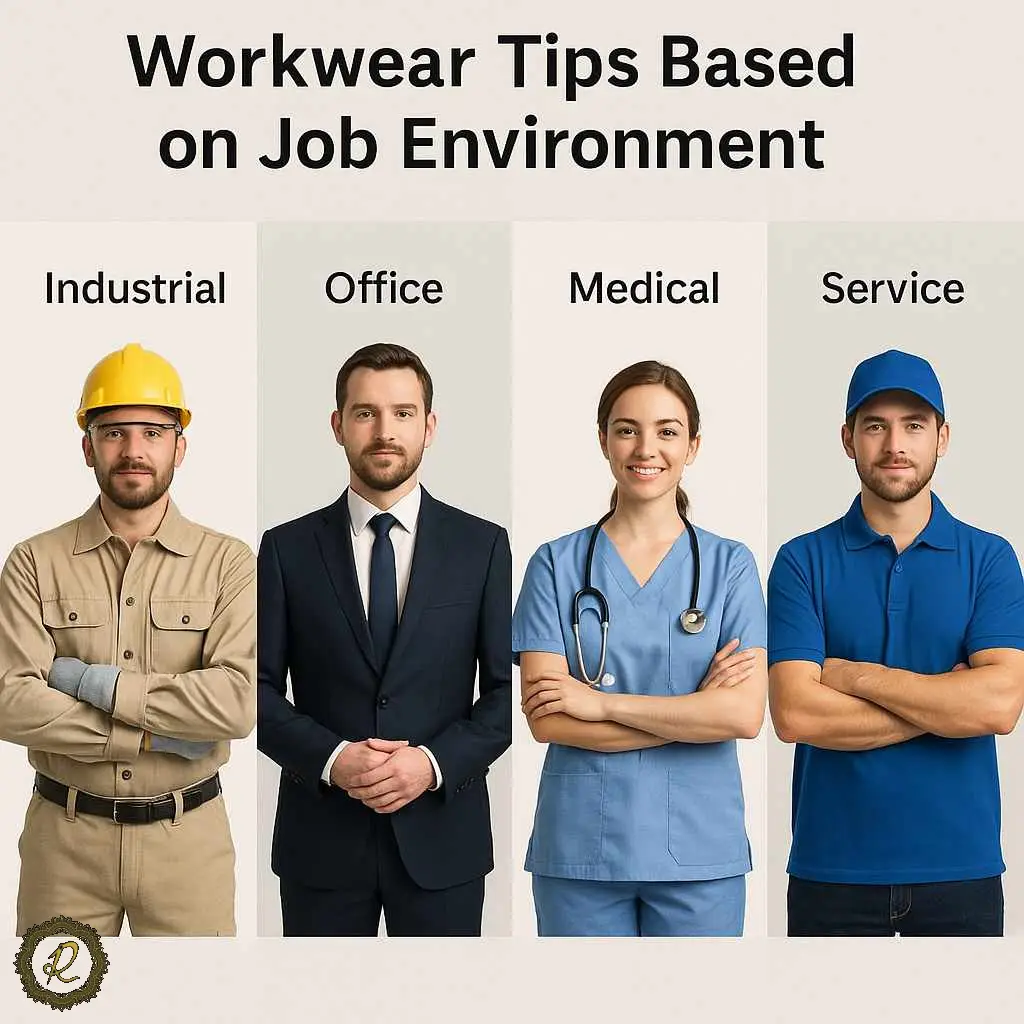 اصول انتخاب لباس کار 2 نکات مهم در انتخاب لباس کار بر اساس محیط و کاربرد