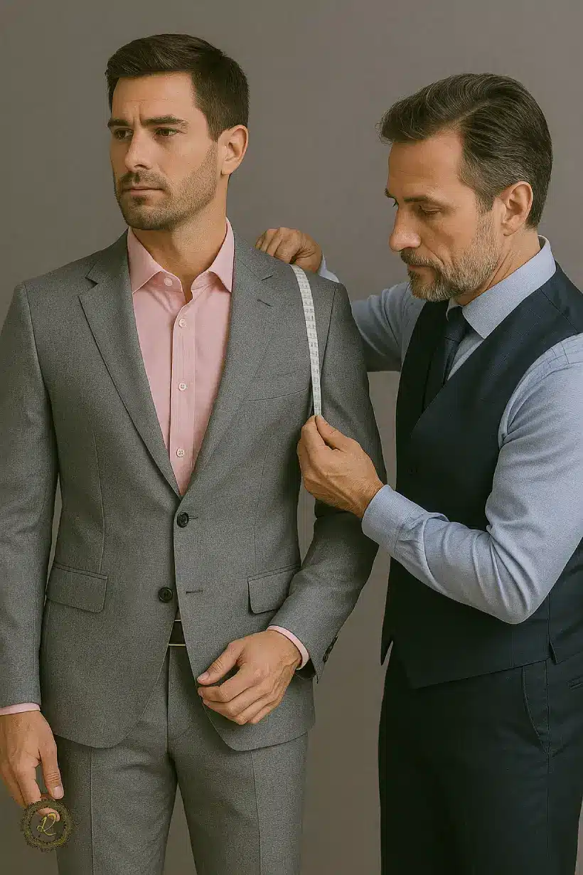 چه رنگ پیراهنی با کت و شلوار طوسی؟ راهنمای انتخاب دقیق 4 شخصیدوزی کت و شلوار طوسی برای استایل حرفهای