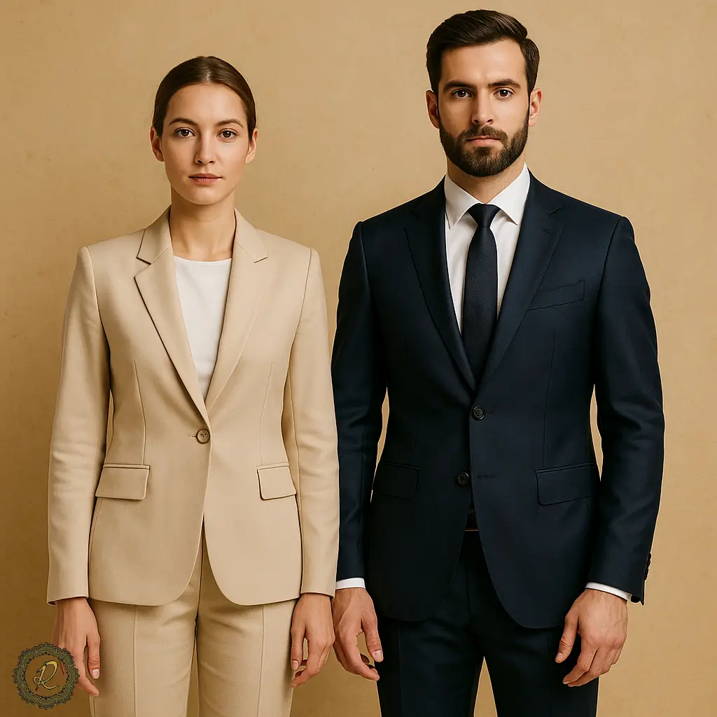 تأثیر کت شلوار بر شخصیت زنان و مردان با کت شلوار رسمی و شخصی دوزی