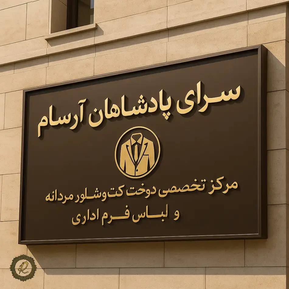 ۷ نکته برای انتخاب رنگ کتشلوار در محیطهای اداری 8 سرای پادشاهان آرسام، مرکز تخصصی دوخت کتوشلوار مردانه و لباس فرم اداری