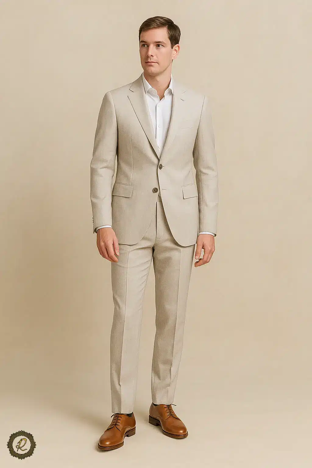 چطور کت شلوار مناسب فصل تابستان انتخاب کنیم؟ 4 استایل نهایی مردانه تابستانی با کتوشلوار روشن و کفش قهوهای روشن