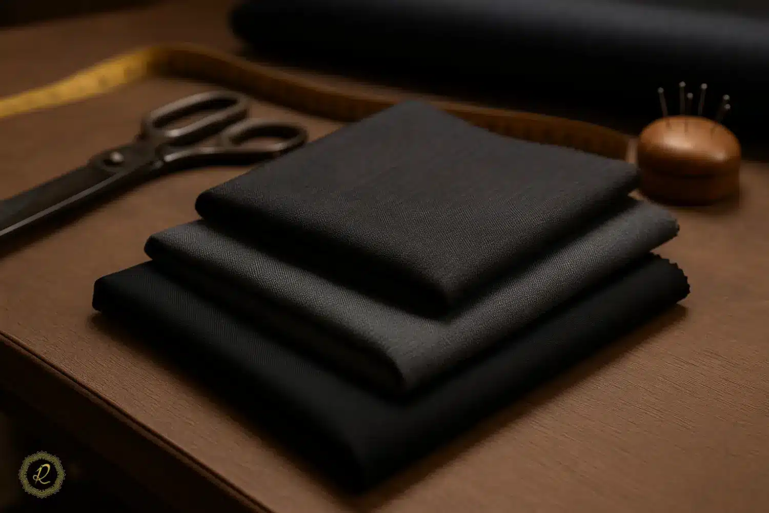 بهترین رنگهای کتوشلوار برای مصاحبه شغلی 4 نمونه پارچههای پشمی، ترگال و فاستونی با رنگهای مشکی و خاکستری