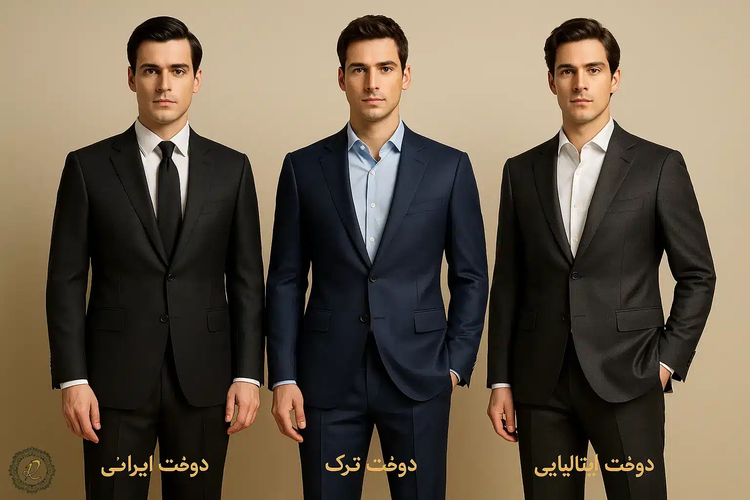 دوخت ایرانی، ترک و ایتالیایی