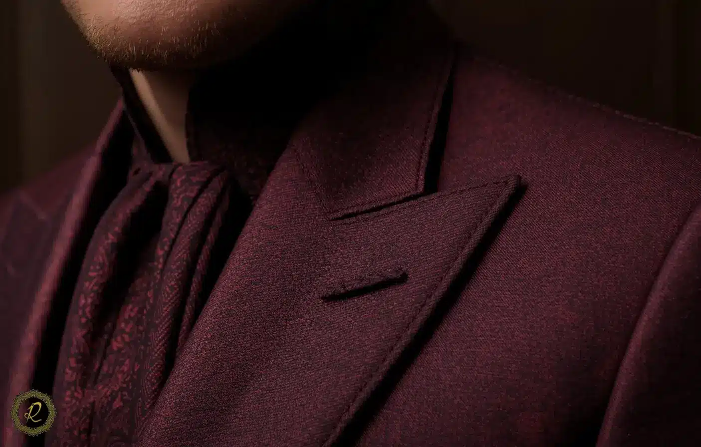 کت‌وشلوار لاکچری شخصی‌دوزی شده با پارچه باکیفیت و یقه خاص