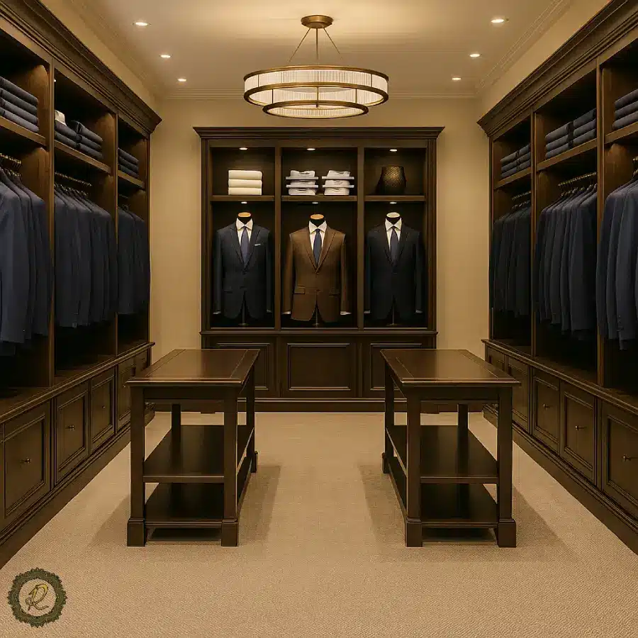  نمای داخلی سرای پادشاهان آرسام با کت‌وشلوارهای رسمی و لوکس مردانه