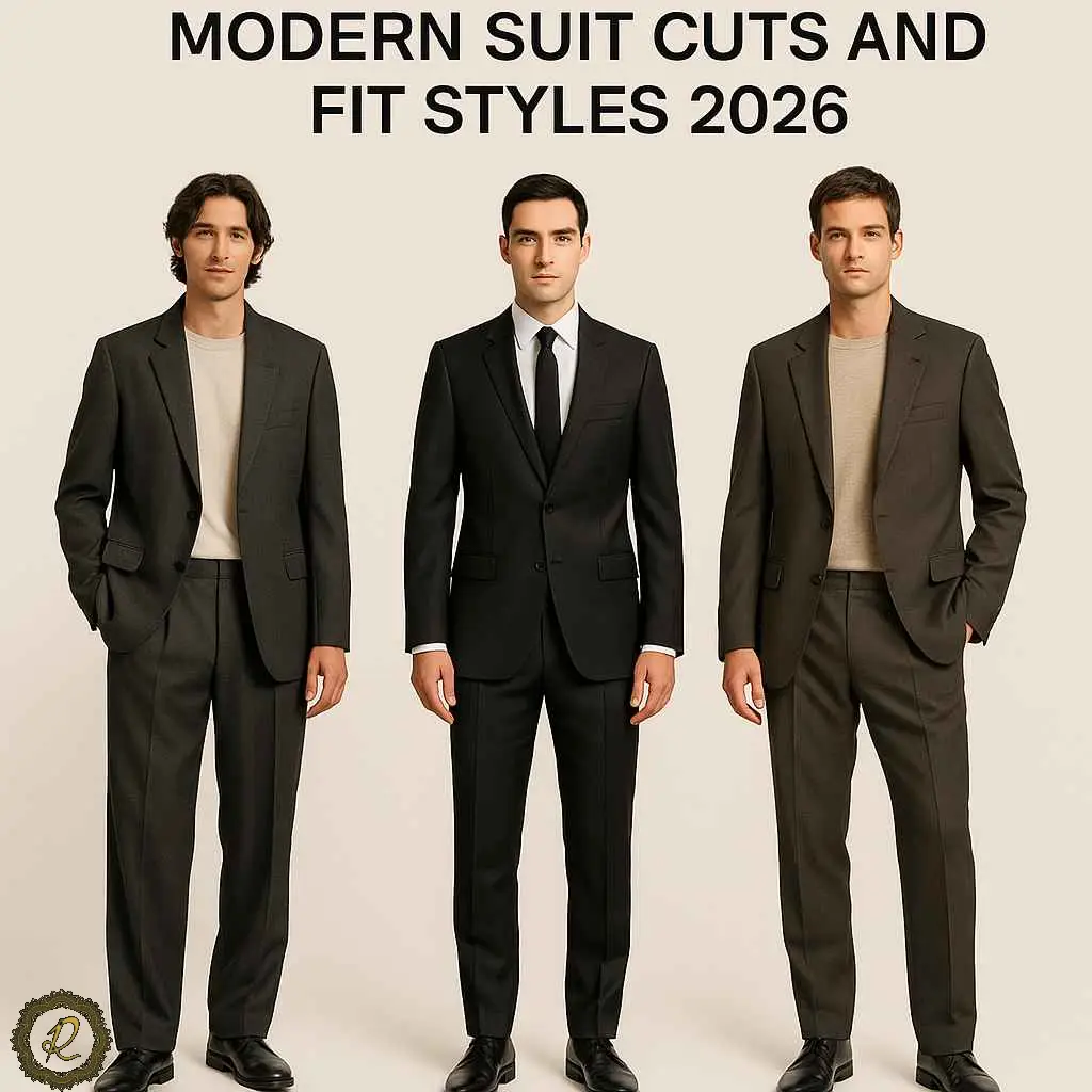 ترندهای دوخت کت شلوار در سال 2026 1 مدلهای جدید برش و فیت کت شلوار مردانه در ترندهای سال 2026