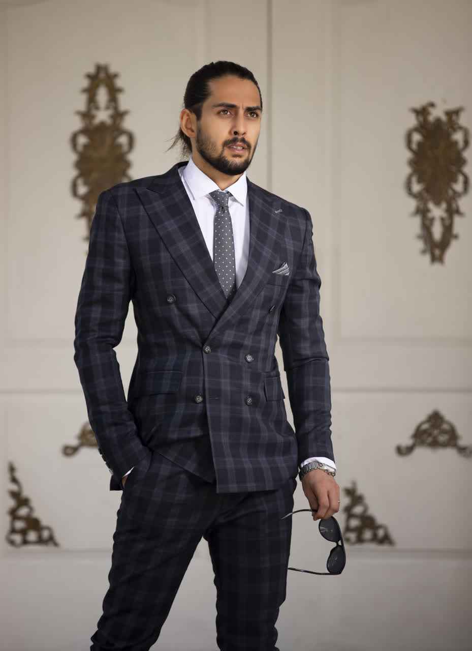 شخصی دوزی و دوخت کت شلوار 5 دوخت حرفه ای و سفارشی کت و شلوار مردانه