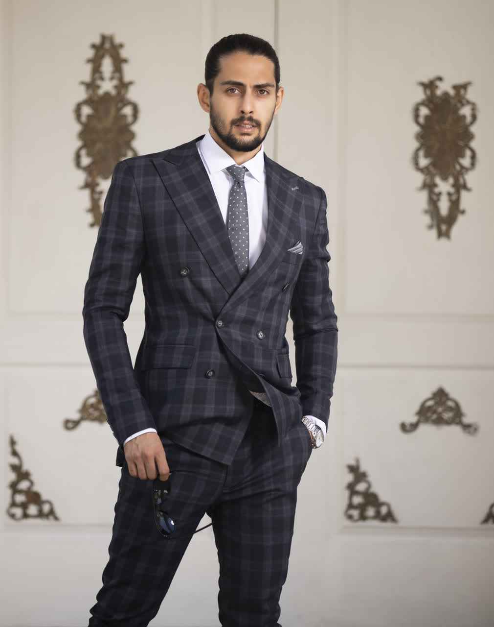 شخصی دوزی و دوخت کت شلوار 6 دوخت حرفه ای و سفارشی کت و شلوار مردانه