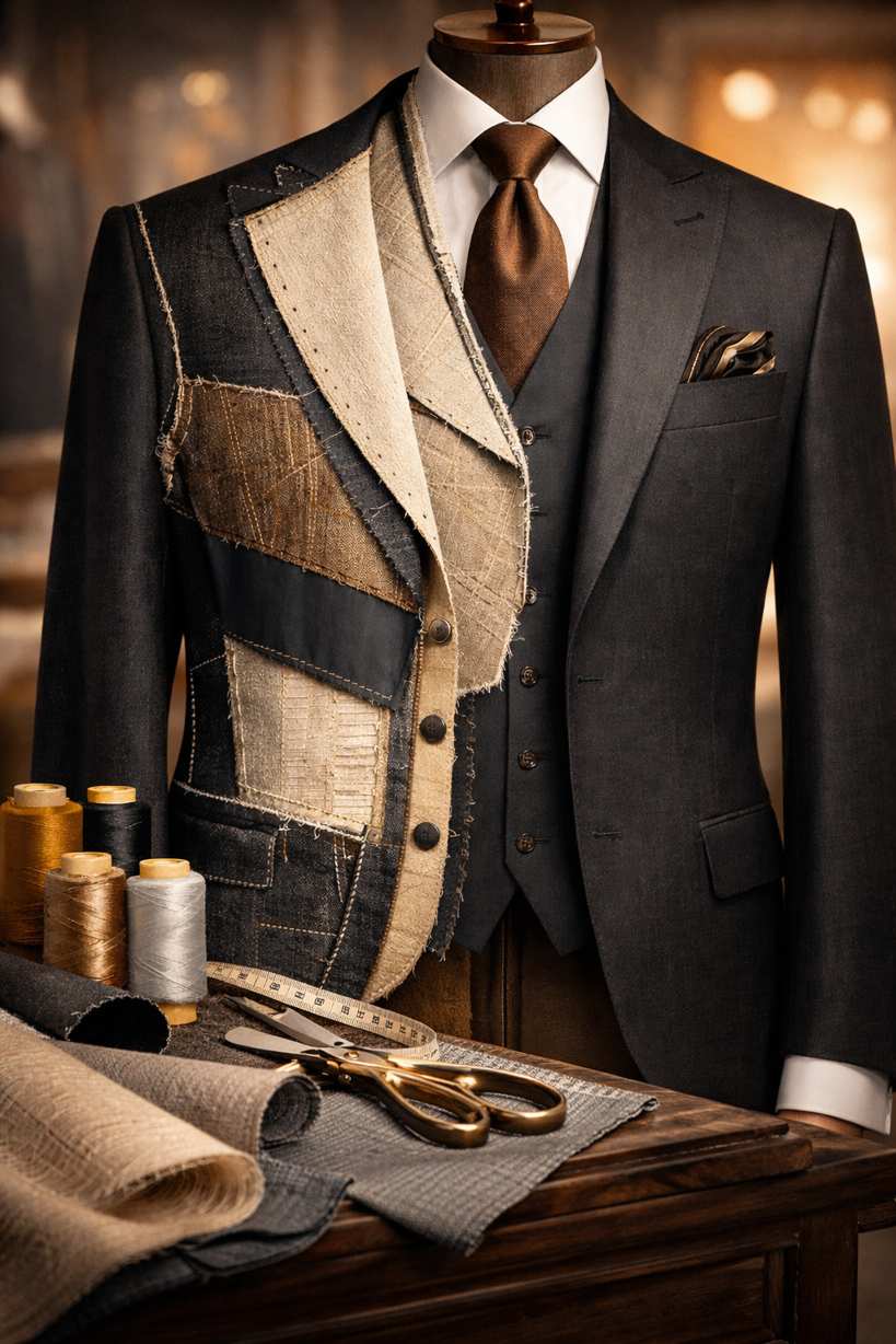 آناتومی یک کت شلوار لوکس از داخل چگونه است؟